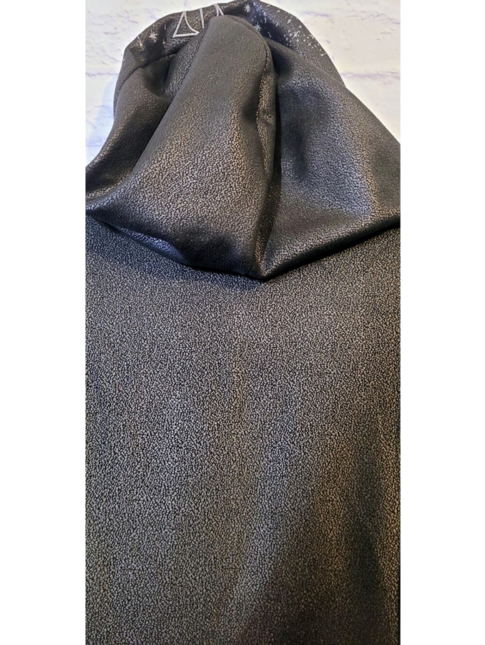 Harry Potter Deathly Hallows Coat Black Size 3 Cloak Cosplay Rare Limited Gothic - Picture 8 of 16